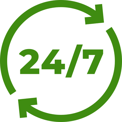 24/7 SUPPORT